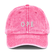 Load image into Gallery viewer, OPE Vintage Dad Hat