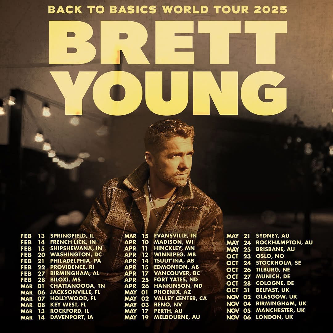 Brett Young Setlist 2023