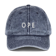 Load image into Gallery viewer, OPE Vintage Dad Hat