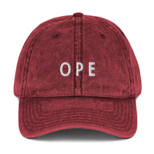 Load image into Gallery viewer, OPE Vintage Dad Hat