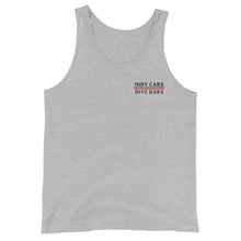 Load image into Gallery viewer, Indy Cars Dive Bars Unisex Tank Top
