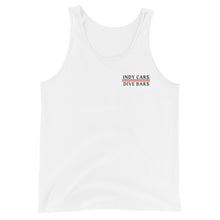 Load image into Gallery viewer, Indy Cars Dive Bars Unisex Tank Top