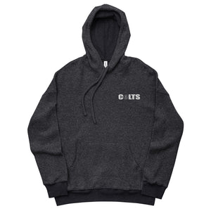 Colts Embroidered Unisex Sueded Fleece Hoodie